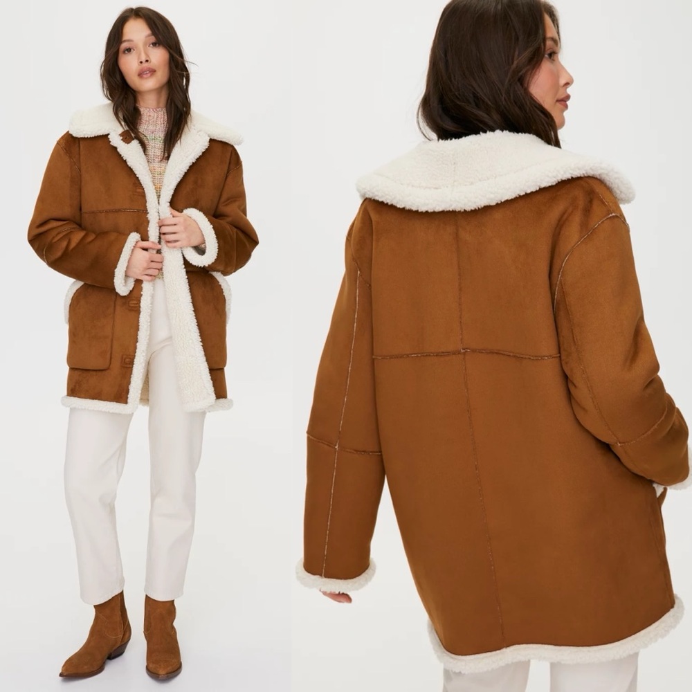 Wilfred Free Catrina Sherpa Jacket